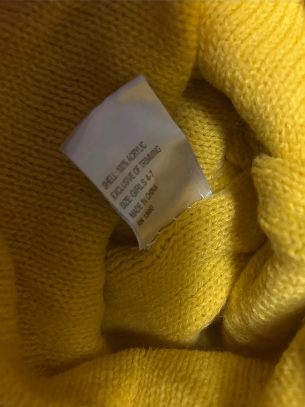 Y2K/ 90s Vintage Paris Accessories Inc Colorful Striped Kids Beanie Hat